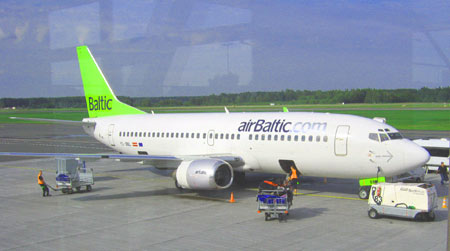 Air baltic Lentokone